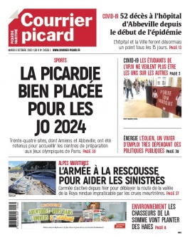 Courrier Picard N°20201006 du 06 octobre 2020 à télécharger sur iPad