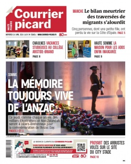 Lisez Courrier Picard - Haute Picardie du 24 avril 2024 sur ePresse.fr