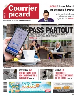 Courrier Picard N°20210809 du 09 août 2021 à télécharger sur iPad