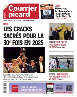 Lisez Courrier Picard - Gramiens du 12 janvier 2025 sur ePresse.fr