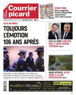 Lisez Courrier Picard - Gramiens du 26 avril 2024 sur ePresse.fr