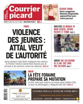 Lisez Courrier Picard - Gramiens du 19 avril 2024 sur ePresse.fr