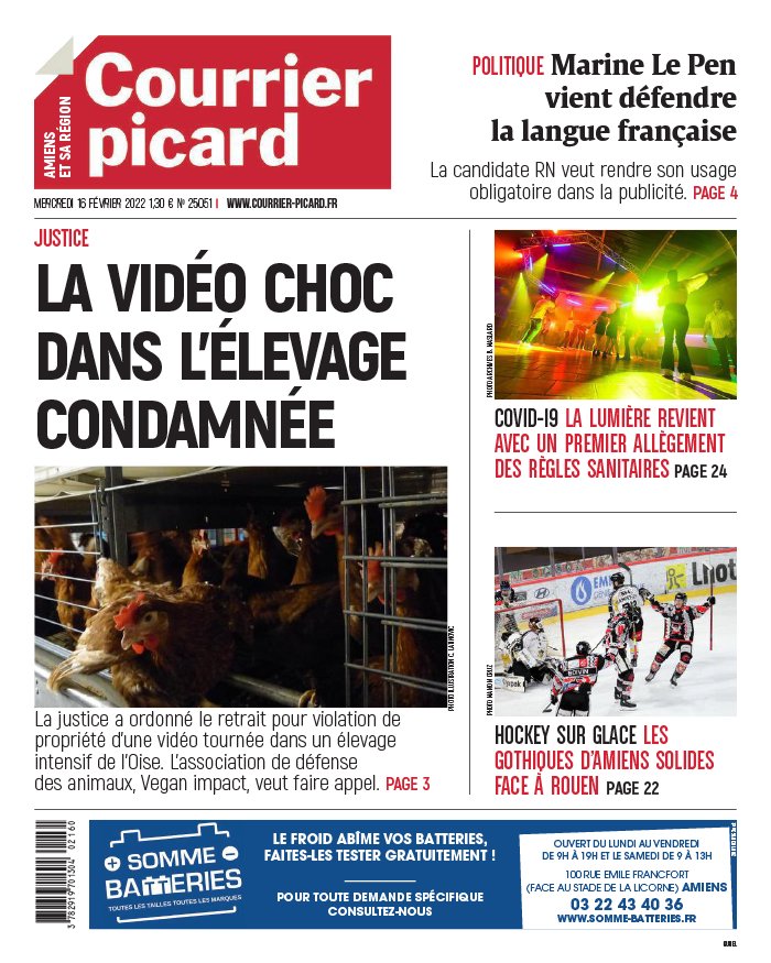 Courrier Picard N°20220216 Du 16 Février 2022 à Télécharger Sur Ipad 