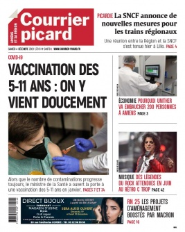 Courrier Picard N°20211204 du 04 décembre 2021 à télécharger sur iPad