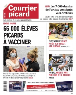 Courrier Picard N°20210828 du 28 août 2021 à télécharger sur iPad
