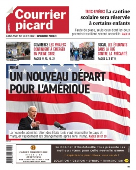 Courrier Picard N°20210121 du 21 janvier 2021 à télécharger sur iPad