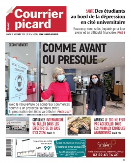 Courrier Picard N°20201128 du 28 novembre 2020 à télécharger sur iPad