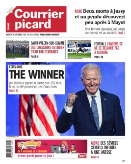 Courrier Picard N°20201108 du 08 novembre 2020 à télécharger sur iPad