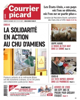 Courrier Picard N°20201106 du 06 novembre 2020 à télécharger sur iPad