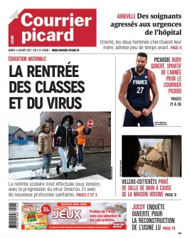 Courrier Picard N°20220104 du 04 janvier 2022 à télécharger sur iPad