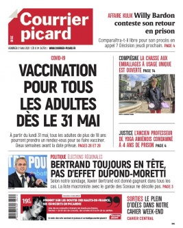 Courrier Picard N°20210521 du 21 mai 2021 à télécharger sur iPad