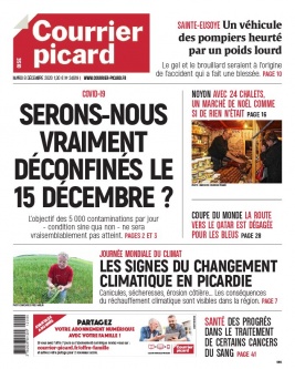 Courrier Picard N°20201208 du 08 décembre 2020 à télécharger sur iPad