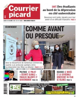 Courrier Picard N°20201128 du 28 novembre 2020 à télécharger sur iPad