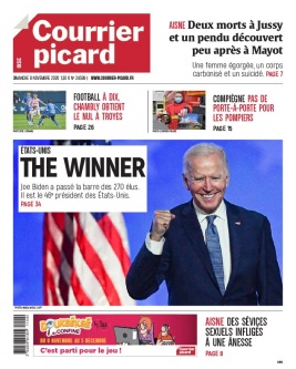 Courrier Picard N°20201108 du 08 novembre 2020 à télécharger sur iPad