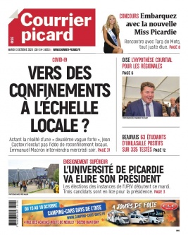 Courrier Picard N°20201013 du 13 octobre 2020 à télécharger sur iPad