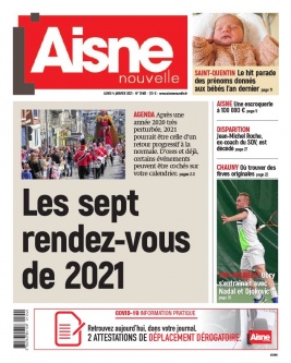 Aisne Nouvelle N°20210104 du 04 janvier 2021 à télécharger sur iPad