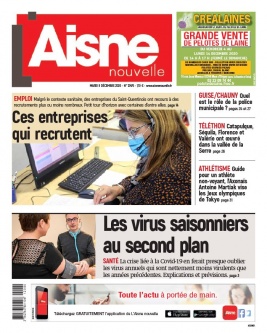 Aisne Nouvelle N°20201208 du 08 décembre 2020 à télécharger sur iPad