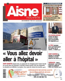 Aisne Nouvelle N°20201126 du 26 novembre 2020 à télécharger sur iPad