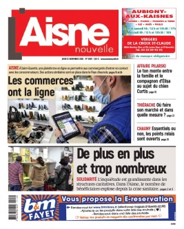 Aisne Nouvelle N°20201112 du 12 novembre 2020 à télécharger sur iPad