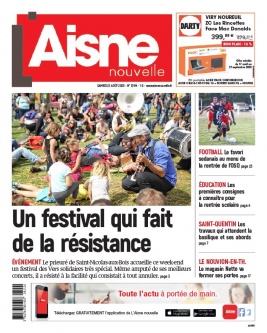Aisne Nouvelle N°20200822 du 22 août 2020 à télécharger sur iPad