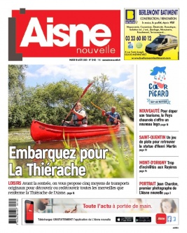 Aisne Nouvelle N°20200818 du 18 août 2020 à télécharger sur iPad