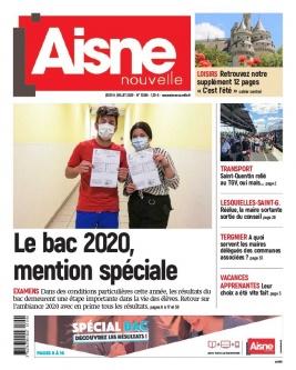 Aisne Nouvelle N°20200709 du 09 juillet 2020 à télécharger sur iPad
