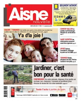 Aisne Nouvelle N°20200406 du 06 avril 2020 à télécharger sur iPad