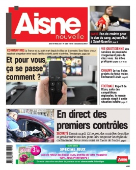 Aisne Nouvelle N°20200319 du 19 mars 2020 à télécharger sur iPad