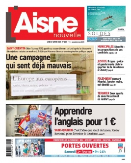 Aisne Nouvelle N°20200127 du 27 janvier 2020 à télécharger sur iPad