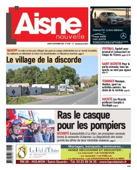 Aisne Nouvelle N°20190916 du 16 septembre 2019 à télécharger sur iPad