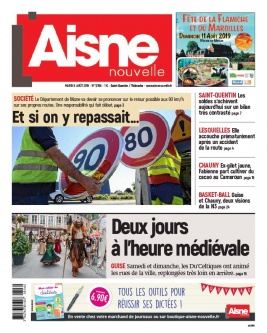 Aisne Nouvelle N°20190806 du 06 août 2019 à télécharger sur iPad
