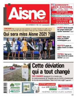 Aisne Nouvelle N°20210909 du 09 septembre 2021 à télécharger sur iPad