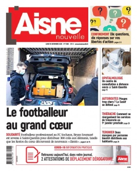 Aisne Nouvelle N°20201116 du 16 novembre 2020 à télécharger sur iPad