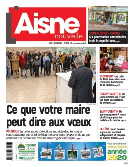 Aisne Nouvelle N°20200106 du 06 janvier 2020 à télécharger sur iPad