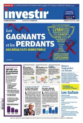 Investir 31 juillet 2021 Abonnement Investir Pas Cher avec le BOUQUET ePresse.fr