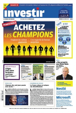 Investir 01 mai 2021 Abonnement Investir Pas Cher avec le BOUQUET ePresse.fr