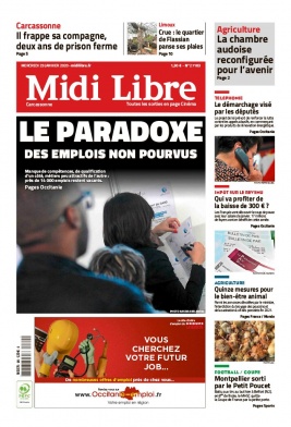 Midi Libre N°20200129 du 29 janvier 2020 à télécharger sur iPad