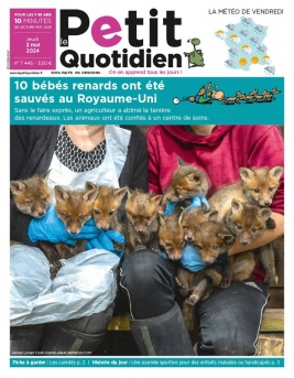 Le Petit Quotidien N°7445 du 02 mai 2024 à télécharger sur iPad