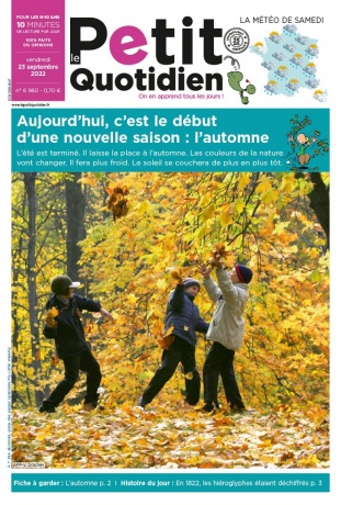 Le Petit Quotidien - 23/09/2022 | 