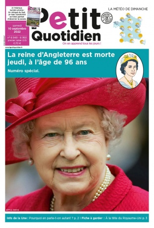 Le Petit Quotidien - 10/09/2022 | 