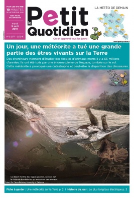 Le Petit Quotidien N°5877 du 09 avril 2019 à télécharger sur iPad