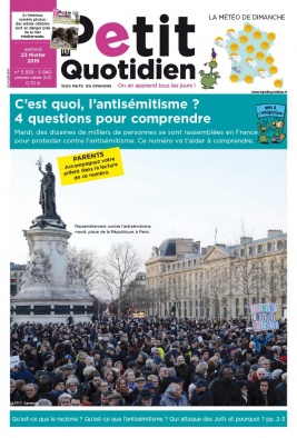 Le Petit Quotidien N°5839 du 23 février 2019 à télécharger sur iPad