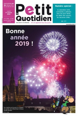 Le Petit Quotidien N°5793 du 01 janvier 2019 à télécharger sur iPad