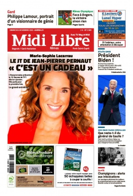 Midi Libre N°20201108 du 08 novembre 2020 à télécharger sur iPad