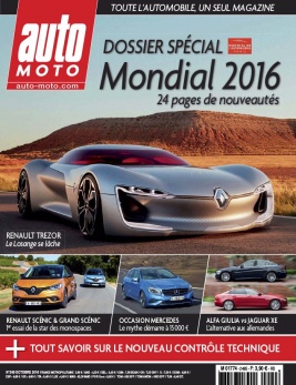Auto Moto N°249 du 06 octobre 2016 à télécharger sur iPad
