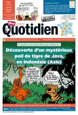 Lisez Mon Quotidien du 27 avril 2024 sur ePresse.fr