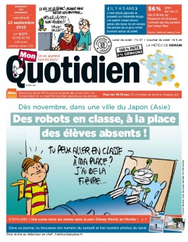 Lisez Mon Quotidien du 22 septembre 2023 sur ePresse.fr