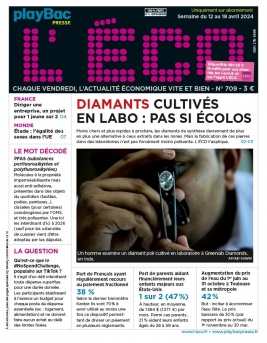 Lisez L'ECO du 12 avril 2024 sur ePresse.fr