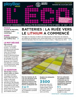 Lisez L'ECO du 02 juin 2023 sur ePresse.fr