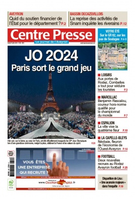 Lisez Centre Presse Aveyron du 27 juillet 2024 sur ePresse.fr